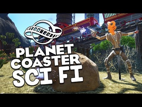 Planet Coaster Gameplay - Cowboys vs Aliens! - Let's Play Planet Coaster Part 12