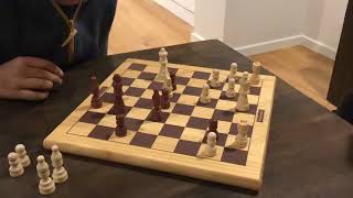 Chess game in TIME LAPSE!!! (Oddly satisfying)