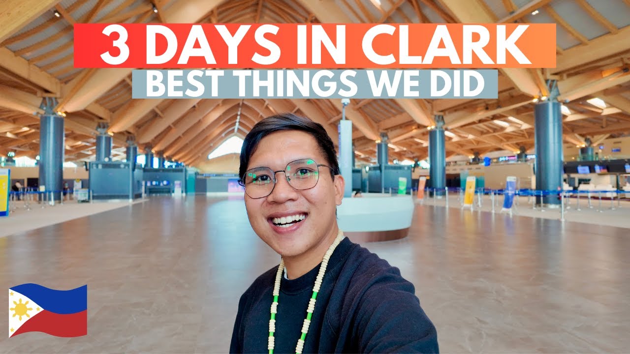 3 DAYS in Clark Pampanga | First FREE Trip with Cebu Pacific!