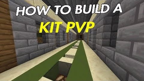 How To Build A KIT PVP PART 4|BEDROCK EDITION|PS4|XBOX |WINDOWS|MCPE|