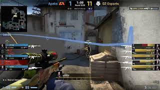Inferno - G2 Monesy Coffins Smoke Close Entry Flash Against Apeks