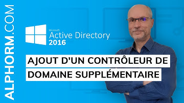 Formation Active Directory 2016 : Ajout d