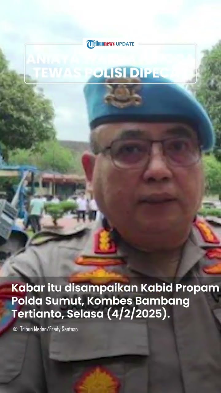 POLISI VIRAL, 3 Polisi Medan Dipecat, 4 Lainnya Kena Demosi 6 Tahun Terbukti Menganiaya Warga
