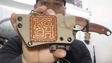 Koch Knives Piggyback System and a PM2 Sheath