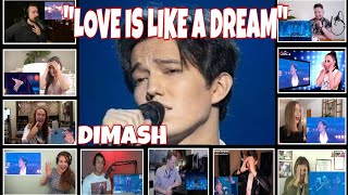 VOCAL COACHES REACTS TO "LOVE IS LIKE A DREAM" BY DIMASH KUDAIBERGEN