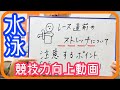 水泳【レース直前のストレッチ】注意点　動的なのか静的なのか。