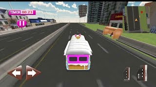 Ice Cream Delivery Truck : Transport Van Simulator Game || Ice Cream Truck Driving - Games screenshot 5