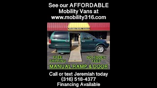 Wheelchair/mobility van 2006 Chevrolet Uplander LS (0978), 74k Miles, $14,495