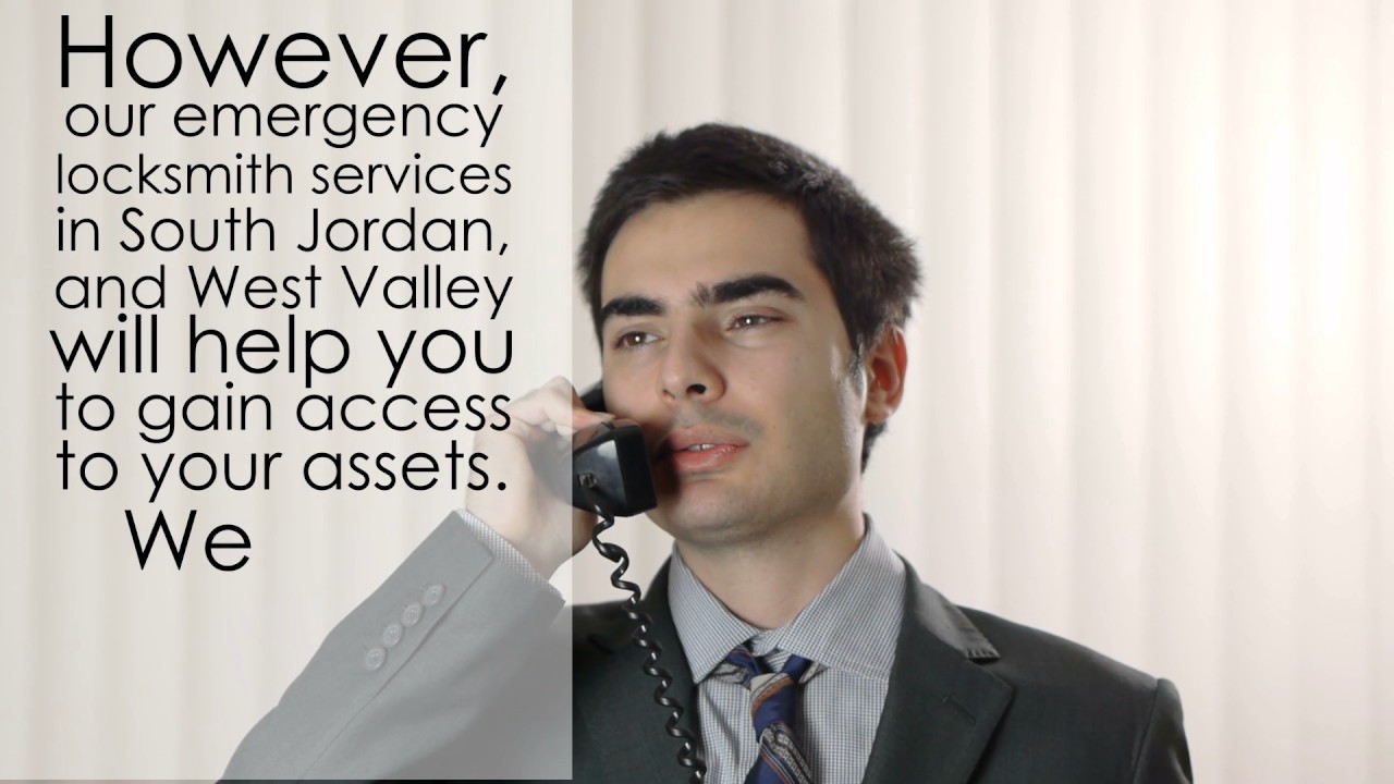 24 Hour Emergency Locksmiths in Utah Automotive Lockout in West & South Jordan YouTube