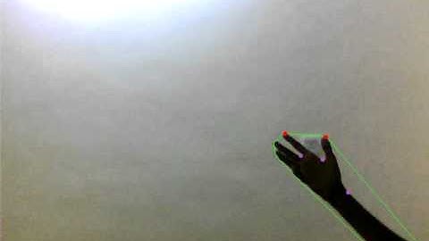 Hand gesture recognition - Real-time finger detection and counting ( G.A.W.D - stage 1 )