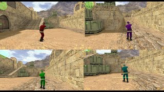 Download skin for Counter-Strike 1.6 weapons player  Christmas