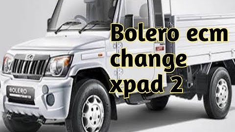 Bolero pic up Ecm change #sikandar_auto_electrical #xpad2
