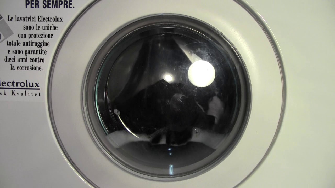 Lavatrice Electrolux EW 505 F - parte 2 - Programma lana