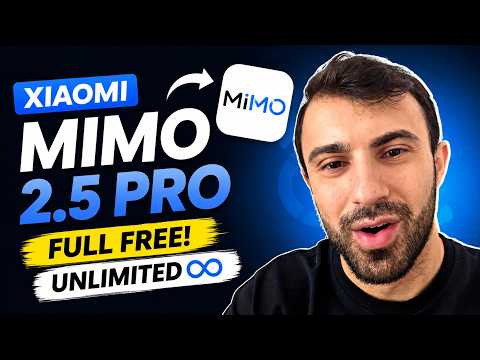 How To Use Xiaomi MiMo 2.5 Pro For FREE (Unlimited Access)