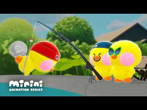 selini fishing for coins