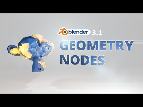 Blender Geometry Nodes For Absolute Beginners | Part 1/3