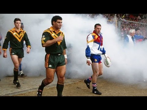 Kangaroos vs Great Britain 1992 Game 1 - Australian Commentary