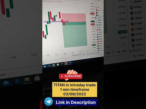 Titan in live intraday trade #shorts #stockmarket #investment #banknifty #motivation #forex #gold