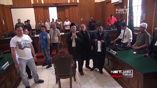 NET. JATIM - TERBUKTI SEBARKAN KEBENCIAN, ALFIAN TANJUNG DIVONIS 2 TAHUN BUI