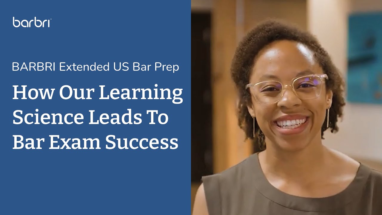 How Our Learning Science Leads to Bar Exam Success | BARBRI Extended US Bar Prep