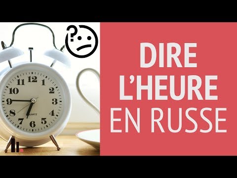 Vidéo: Conversion De L'heure En Russie à L'heure D'hiver