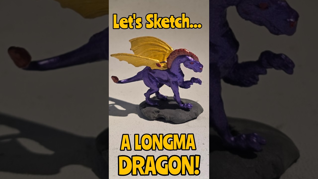 Дракон Лонгма - Эскиз дня 330!