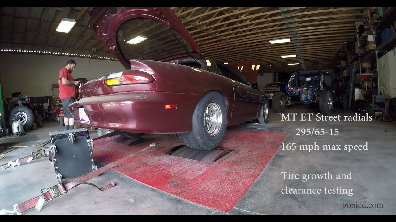 Tire clearance testing YouTube