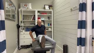 Hamstring self massage/rolling