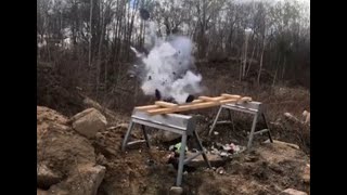 Bowling Ball vs. Every Caliber: .22LR to .50 Cal BMG Destruction!