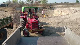 mahindra 475 Di xp plus full heavy lodead in trolley worck