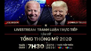 Buổi tranh luận cuối cùng trước thềm bầu cử Tổng thống Mỹ