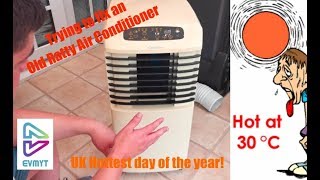 Trying To Fix An Old Ac Unit On The Hottest Day Of The Year