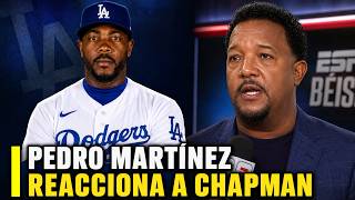 🚨URGENTE🚨 PEDRO MARTINEZ REACCCIONA A AROLDIS CHAPMAN ¡¡MIRA COMO ABUSA EL CUBANO!!