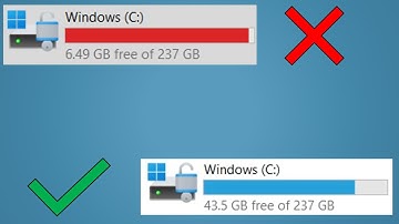 How to FIND LARGE FILES on Windows (C:) drive