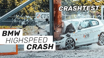 Highspeed Crash Test. BMW vs. Tree. #crash #bmw #e87