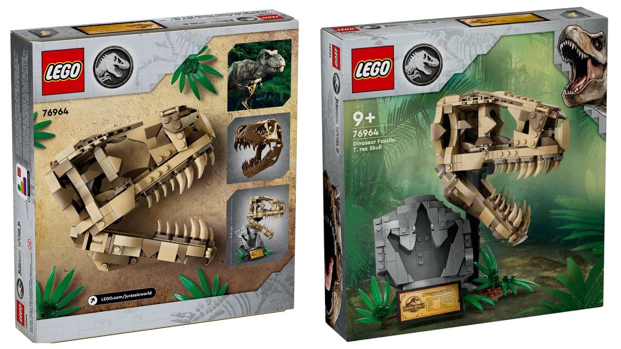 Lego: Jurassic World - Dinosaur Fossils: T. rex Skull (76964)