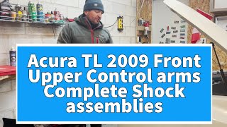 Acura TL 2009 Front Suspension Upper arms and shocks