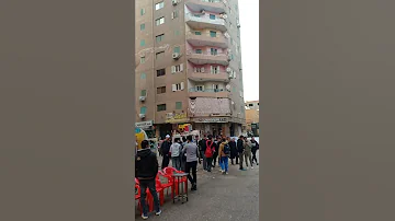 انهيار عمارة و إنتحار أحد سكانها من شدة الرعب 