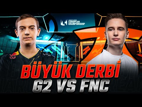 AVRUPA'DA BÜYÜK DERBİ! | G2 VS FNATIC