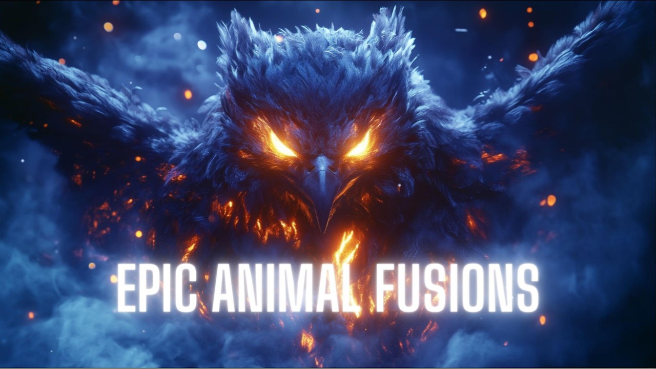 Animal Fusion: All Continents with Chill Lofi Beats