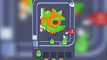 Pixel flow Level 37 Walkthrough Solution Gameplay Gamerstein