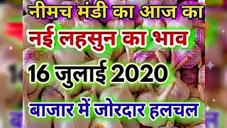 16 जुलाई नीमच मंडी आज का लहसुन भाव, नीमच मंडी लहसुन भाव, neemuch mandi bhav