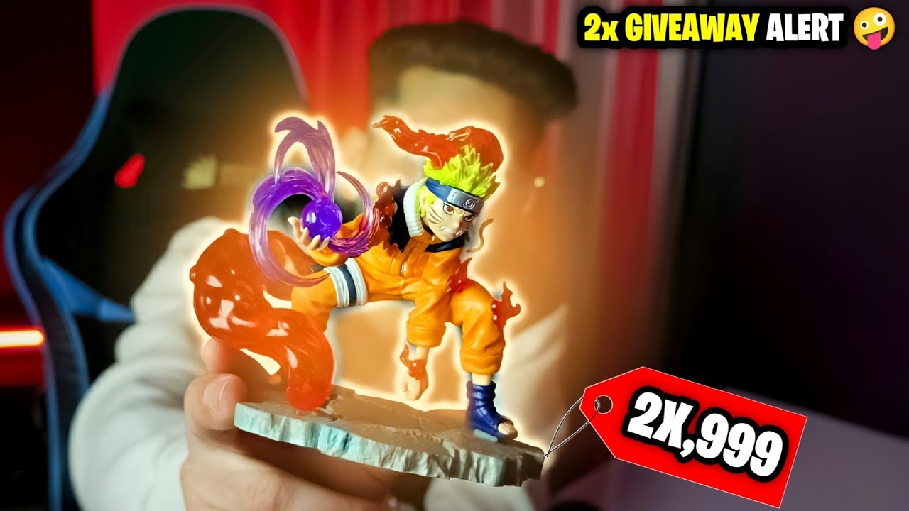 Unboxing the Rarest Naruto Action Figures Worth 20,000 in India | Giveaway Alert 🤯🔥