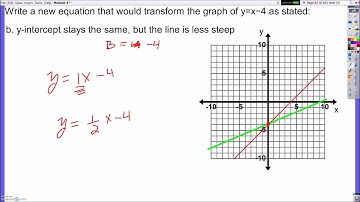 Linear Equations and Transformations