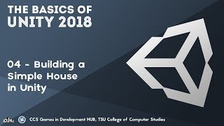 4. Building a Simple House in Unity