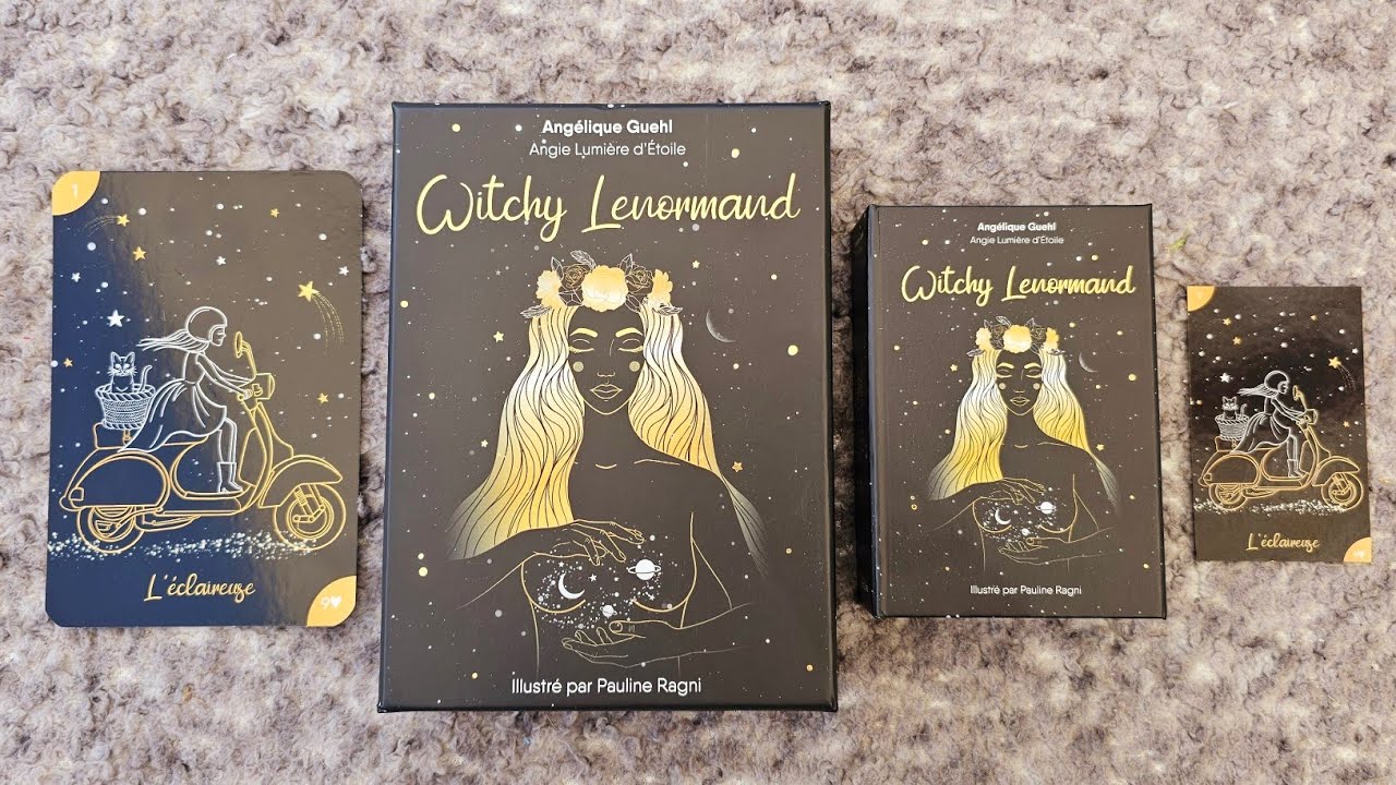 ⭐️Witchy Lenormand - La grande édition comparé à la version pocket d'@LaminutetarotbyAngie⭐️