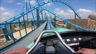 Energylandia 😋 Abyssus 🎢 Double Launch Coaster 🤣 GoPro 😁 Pierwszy wagonik