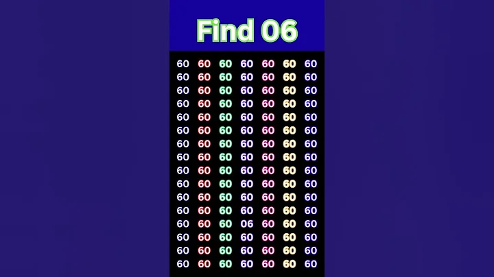 Find 06-EP#686#mathpuzzle #brainteaser #iqtest #mathstrics #pahelian #reasoning  #shorts