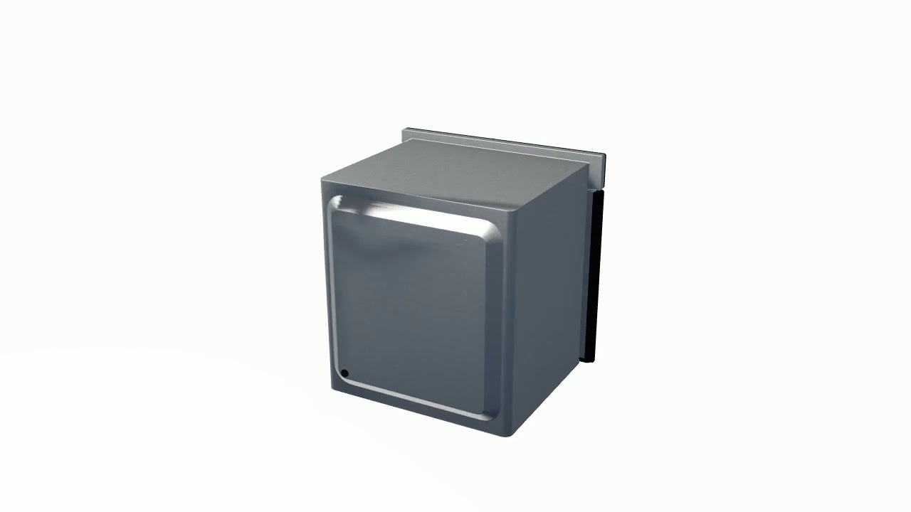 Horno empotrable FHE 1190 Fensa en BIM - YouTube