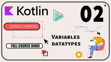 🔥 Kotlin Basics for Beginners – Variables & Data Types Explained in Hindi | Kotlin Full Course